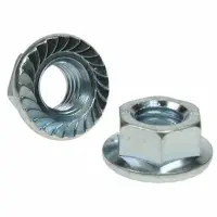 Metric flange nuts