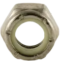 M4-0.70 Thin Nylon Insert Locknut, SS A2