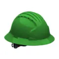 Evolution® 6161 Full Brim Hard Hat, Green