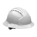 Evolution® 6161 Full Brim, Vented Hard Hat, White