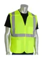 5 Point Breakaway Solid Vest, 3 Pocket, Class2, Yellow