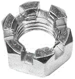 Slotted Hex Nut
