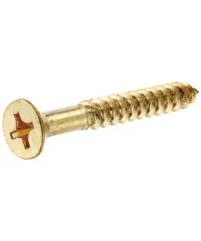 Wood Screw, Brass