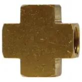 Brass Pipe Cross