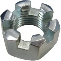 Slotted Hex Nut