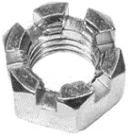 Slotted Hex Nut