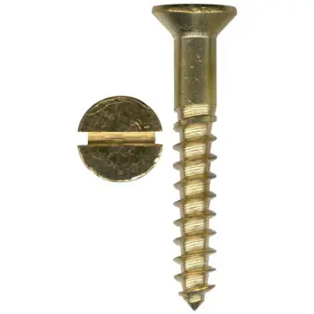 Wood Screw, Brass