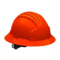 Evolution&reg 6161 Full Brim Hard Hat, Neon Orange
