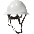 EVO® 6161 Full Brim Chinstrap, Vented Hard Hat, White