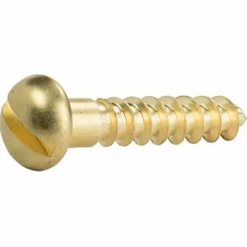 Wood Screw, Brass